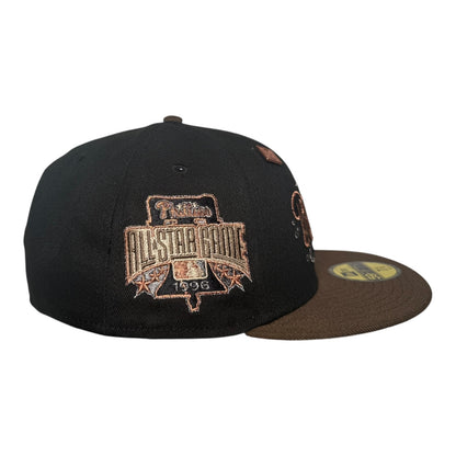 Philadelphia Phillies 1996 All Star Game Celestial Earth Tone Metallic Capsule New Era 59Fifty Fitted Hat