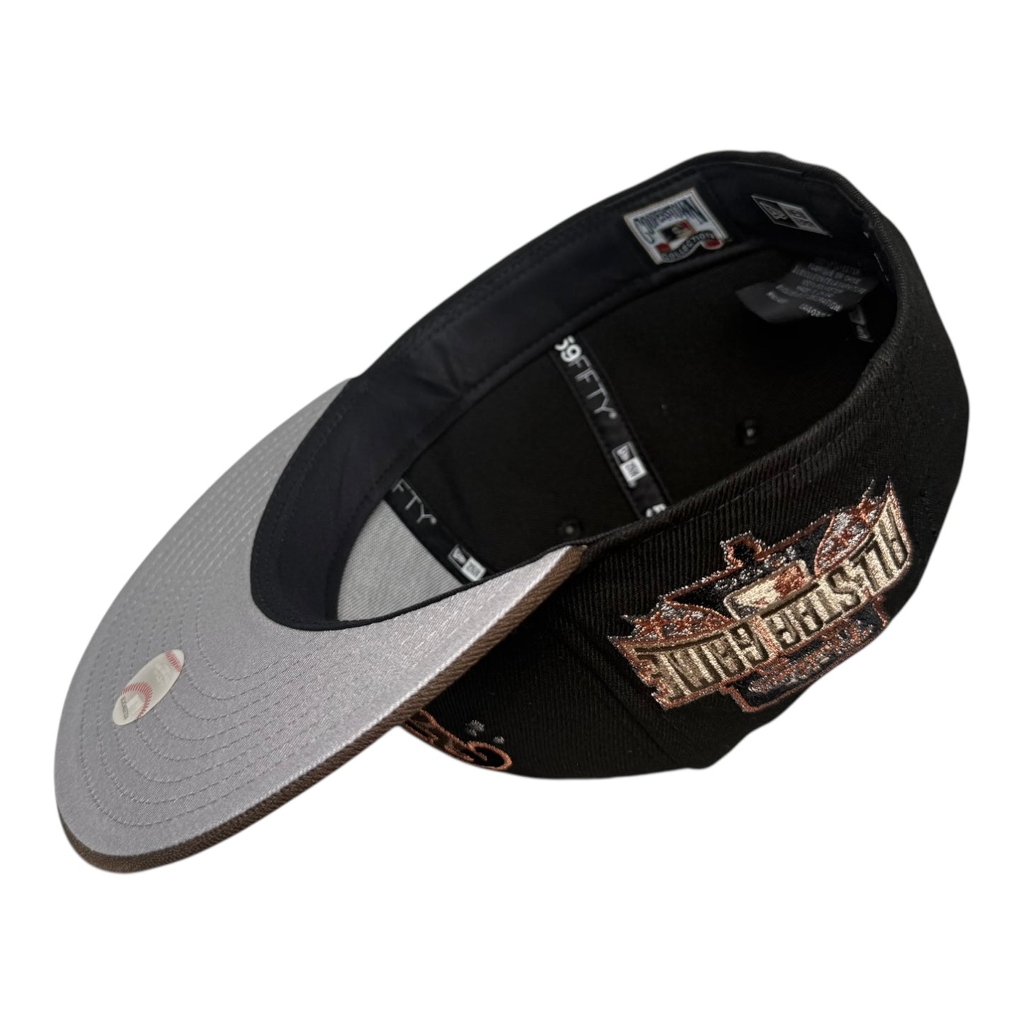 Philadelphia Phillies 1996 All Star Game Celestial Earth Tone Metallic Capsule New Era 59Fifty Fitted Hat