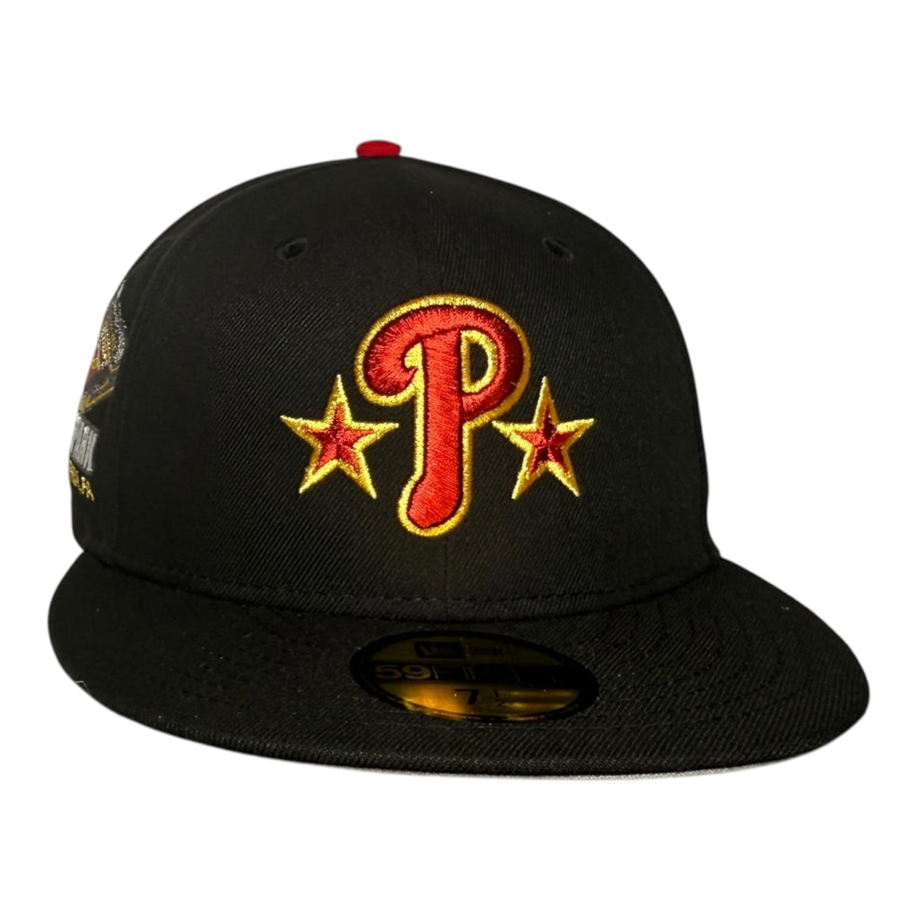 Homegame New York Philadelphia Phillies Shibe Park Black Homegame NYC New Era 59Fifty Fitted Hat