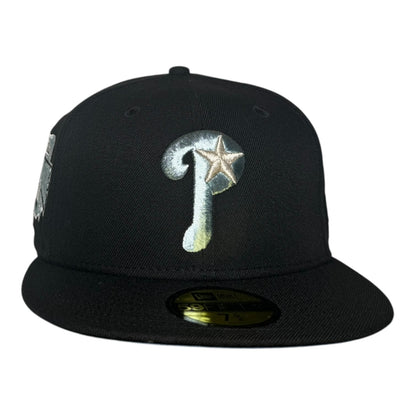 Philadelphia Phillies 1996 All Star Game Black Icy Brim New Era 59Fifty Fitted Hat