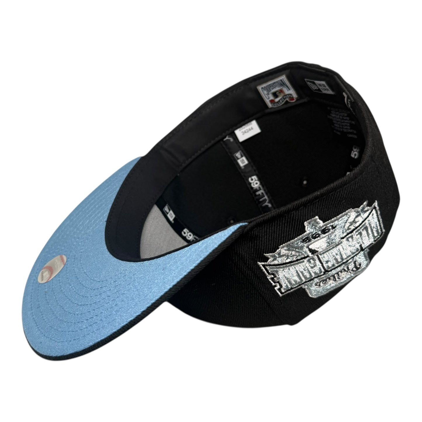 Philadelphia Phillies 1996 All Star Game Black Icy Brim New Era 59Fifty Fitted Hat