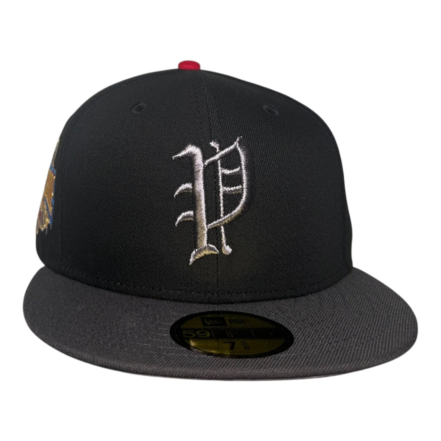 Philadelphia Phillies 1996 All Star Game Black Dark Gray Visor New Era 59Fifty Fitted Hat