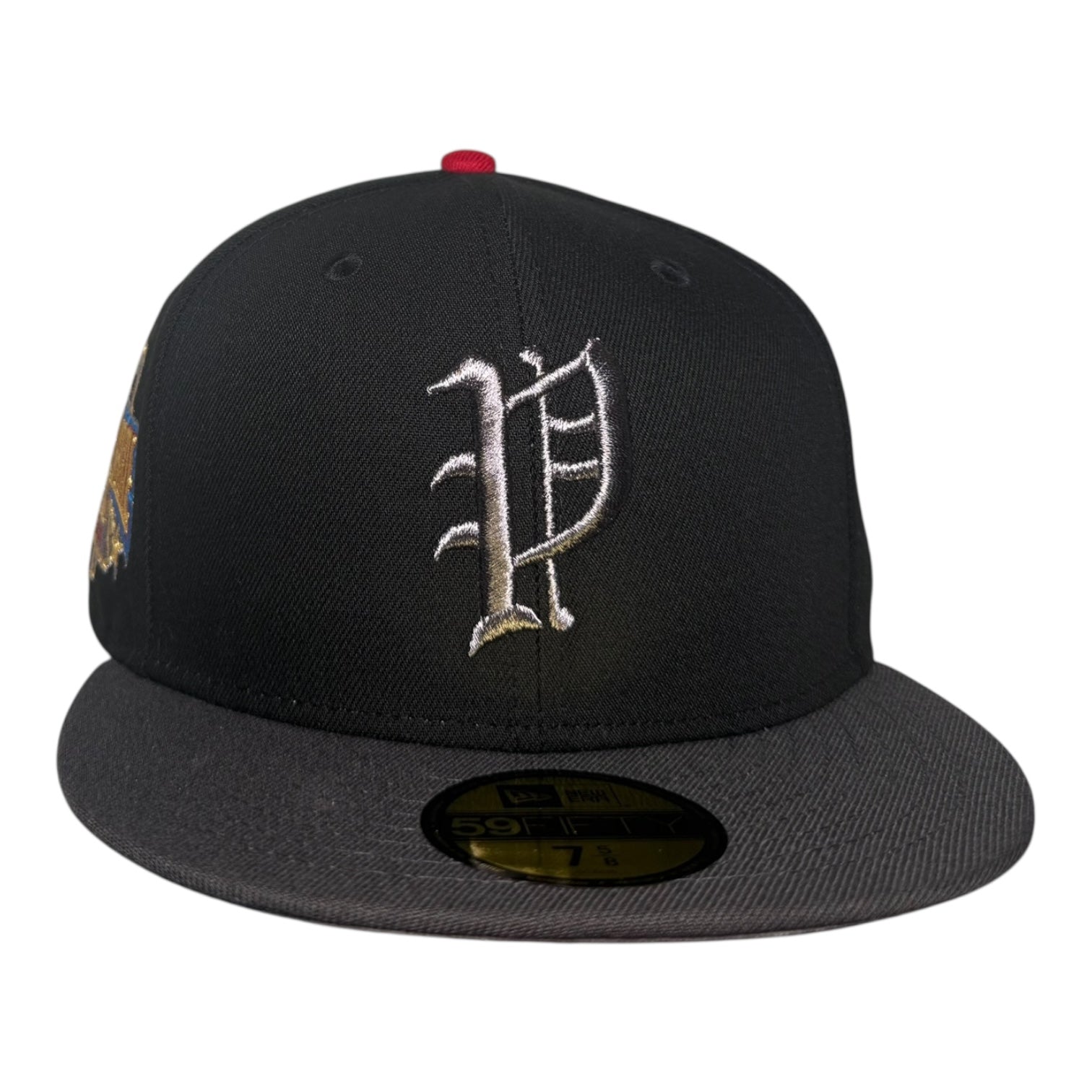Philadelphia Phillies 1996 All Star Game Black Dark Gray Visor New Era 59Fifty Fitted Hat