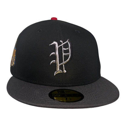 Philadelphia Phillies 1996 All Star Game Black Dark Gray Visor New Era 59Fifty Fitted Hat