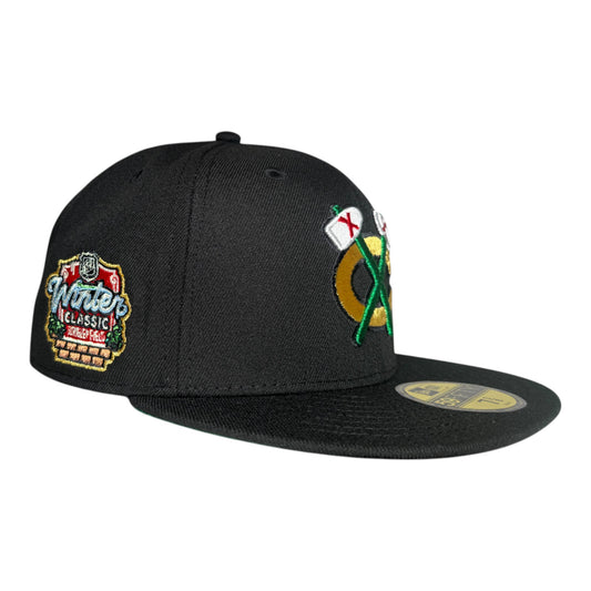 Chicago Blackhawks Winter Classic 2025 New Era 59Fifty Fitted Hat