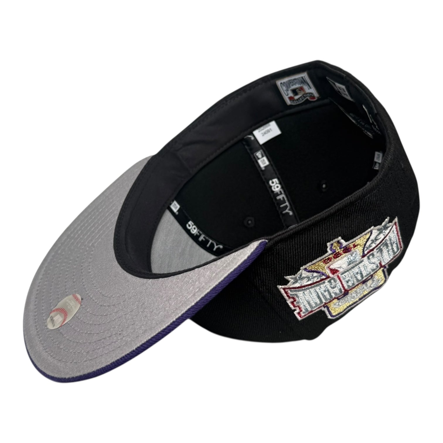 Philadelphia Phillies 1996 All Star Game Black Purple New Era 59Fifty Fitted Hat