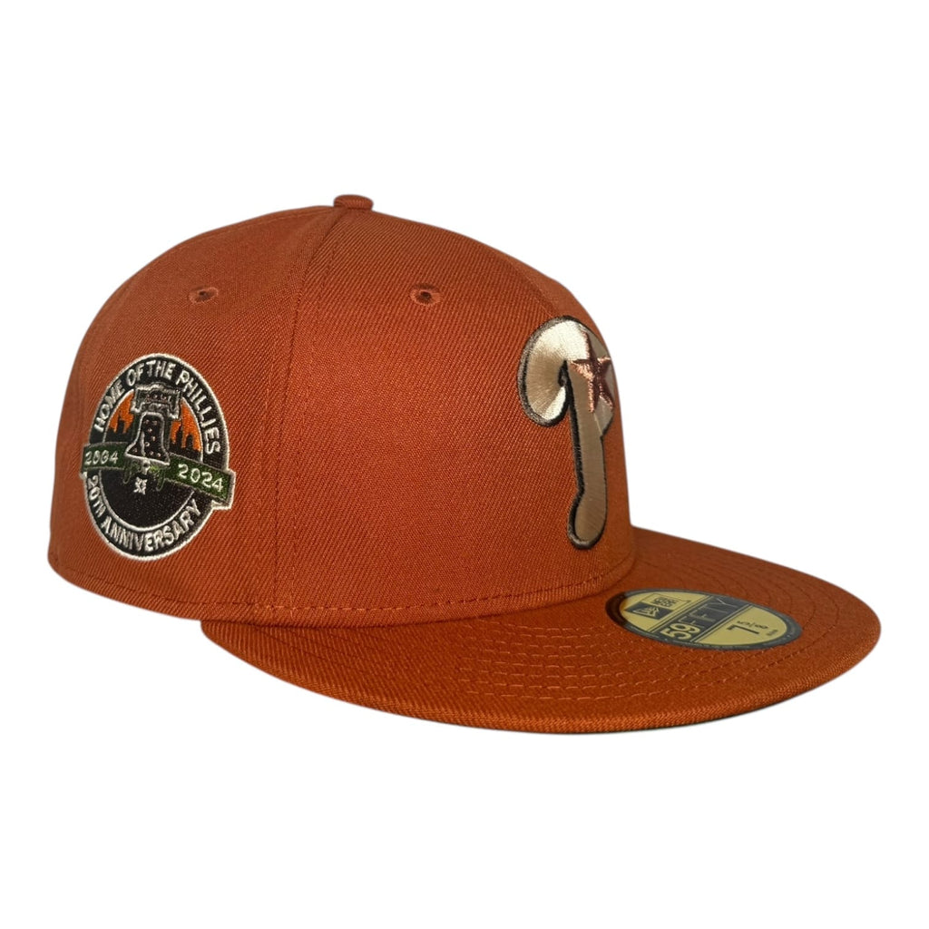 Hat Club Philadelphia Phillies 20th Anniversary "Campfire Pack" Hat Club Exclusive New Era 59Fifty Fitted Hat