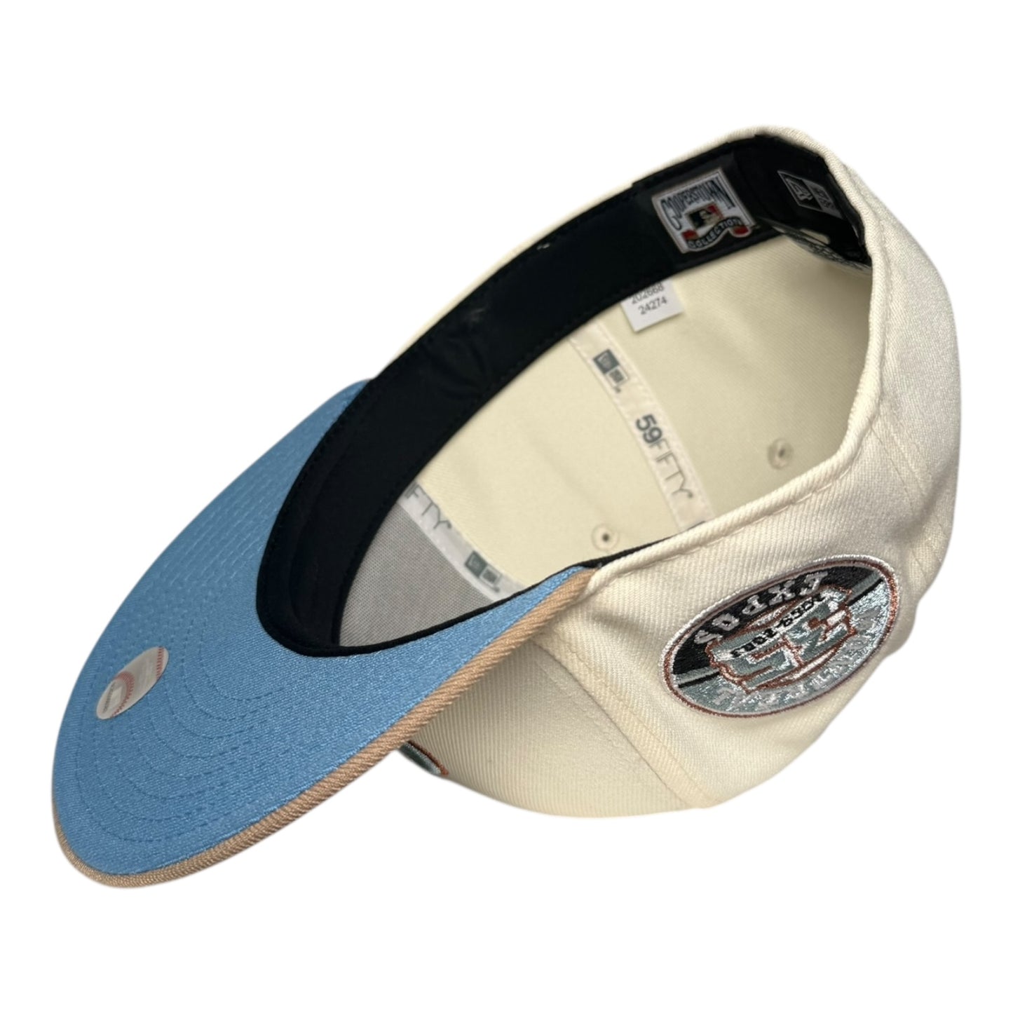 Montreal Expos 35th Anniversary Walnut Icy UV New Era 59Fifty Fitted Hat
