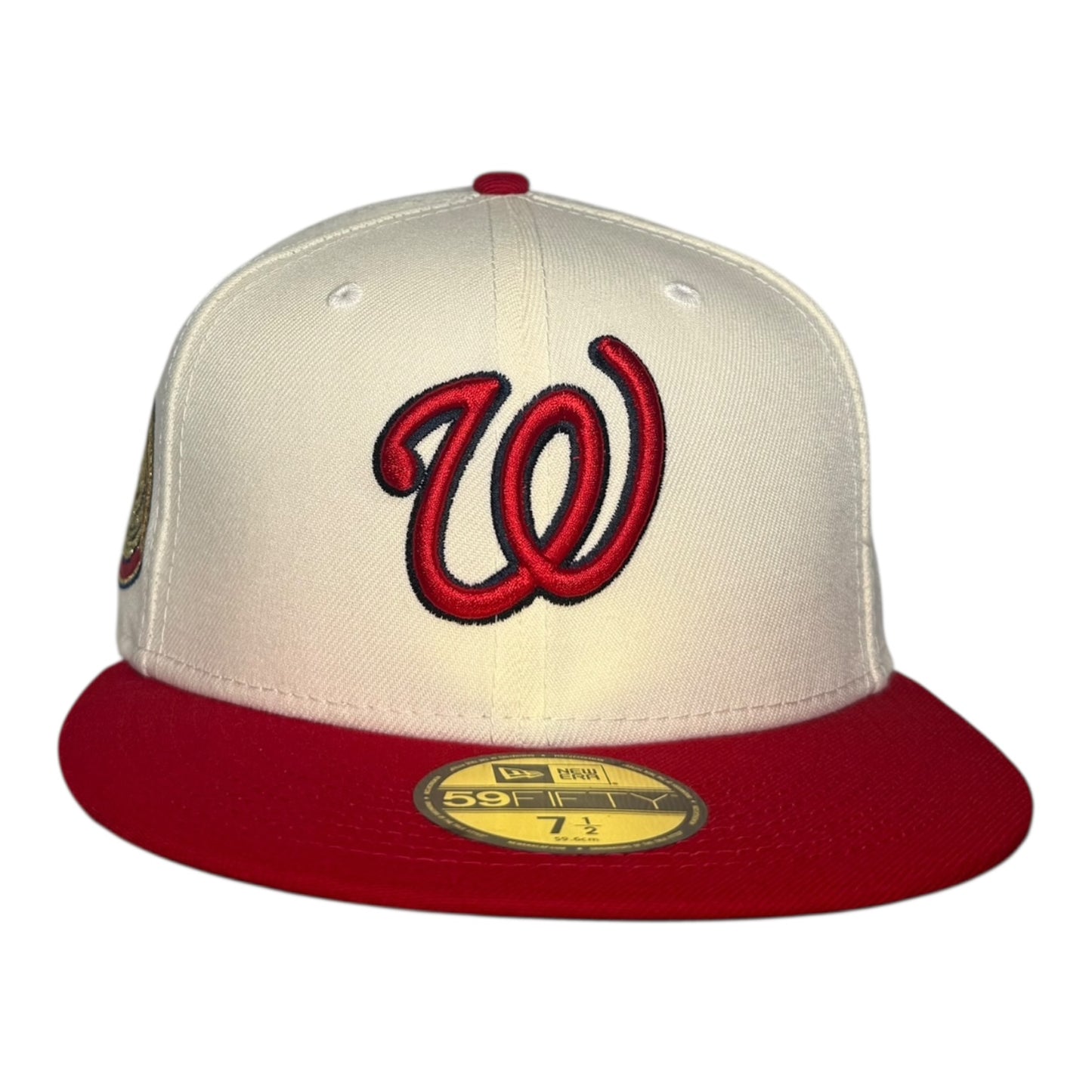 Washington Nationals "White Dome" 100th Anniversary Hat Club New Era 59Fifty Fitted Hat