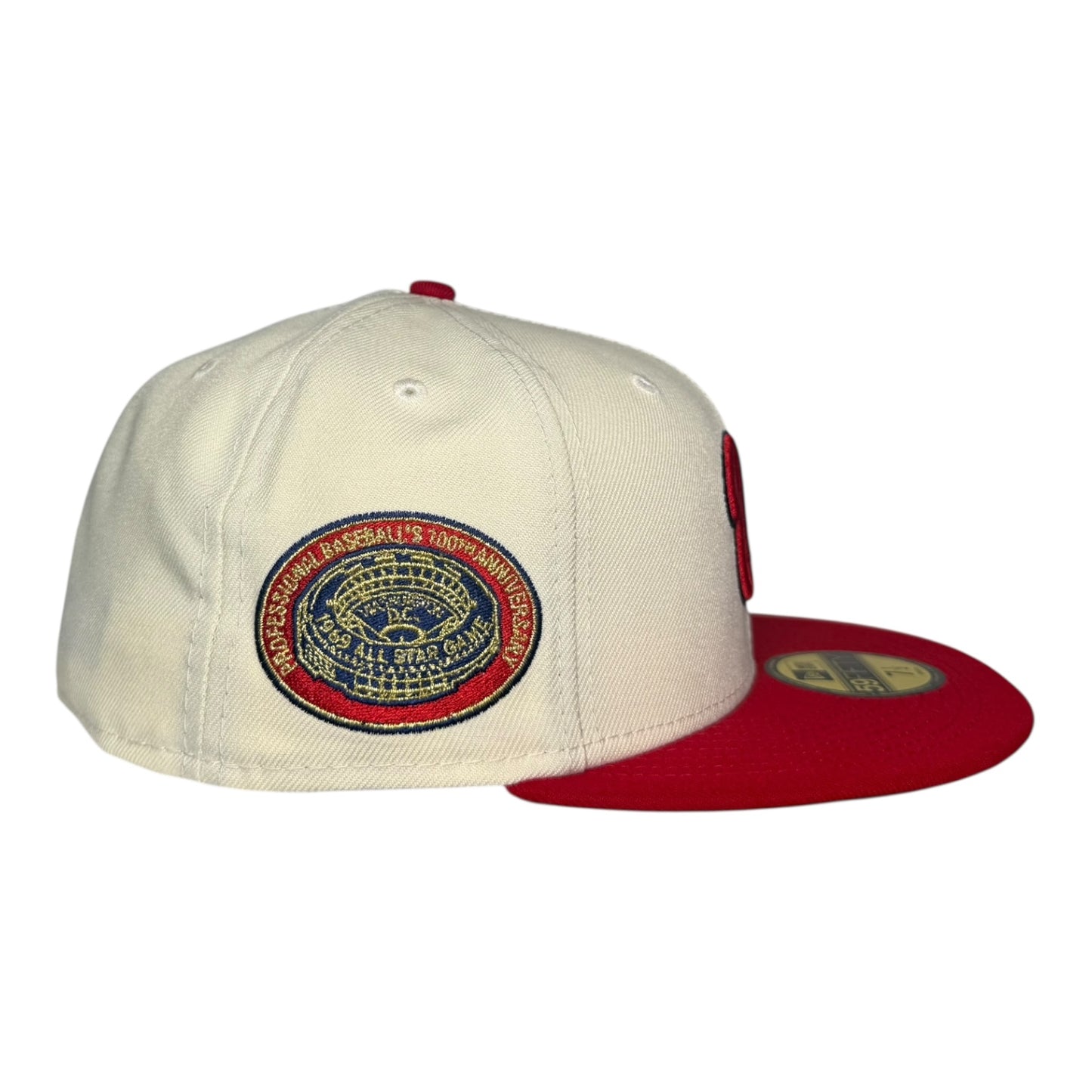 Washington Nationals "White Dome" 100th Anniversary Hat Club New Era 59Fifty Fitted Hat