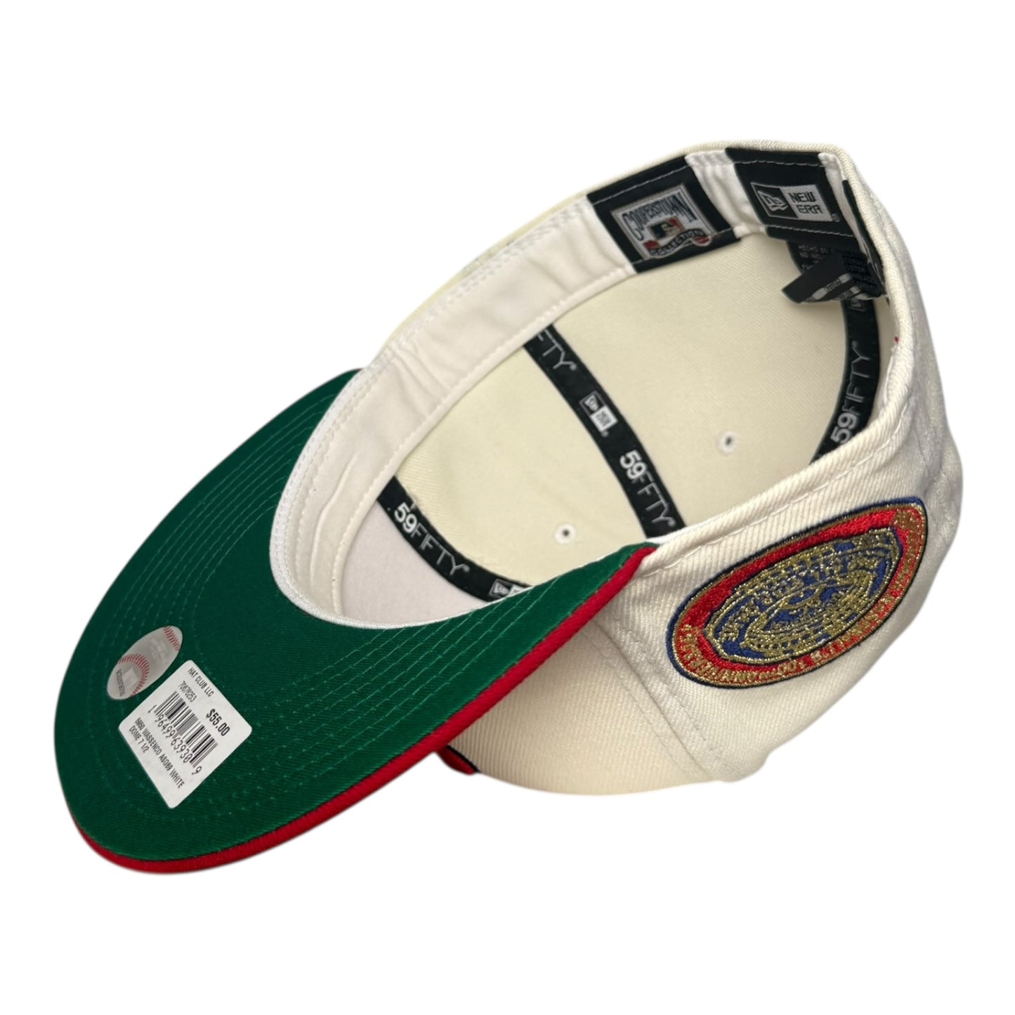 Washington Nationals "White Dome" 100th Anniversary Hat Club New Era 59Fifty Fitted Hat