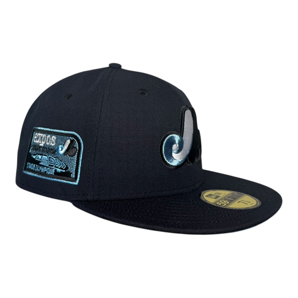 The Hat Wall Montreal Expos Olympic Stadium New Era 59Fifty Fitted Hat