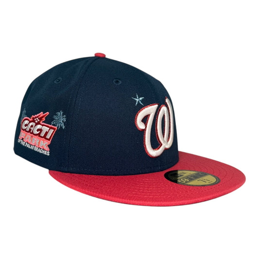 Washington Nationals Cacti Park of the Palm Beaches Glow in the Dark New Era 59Fifty Fitted Hat