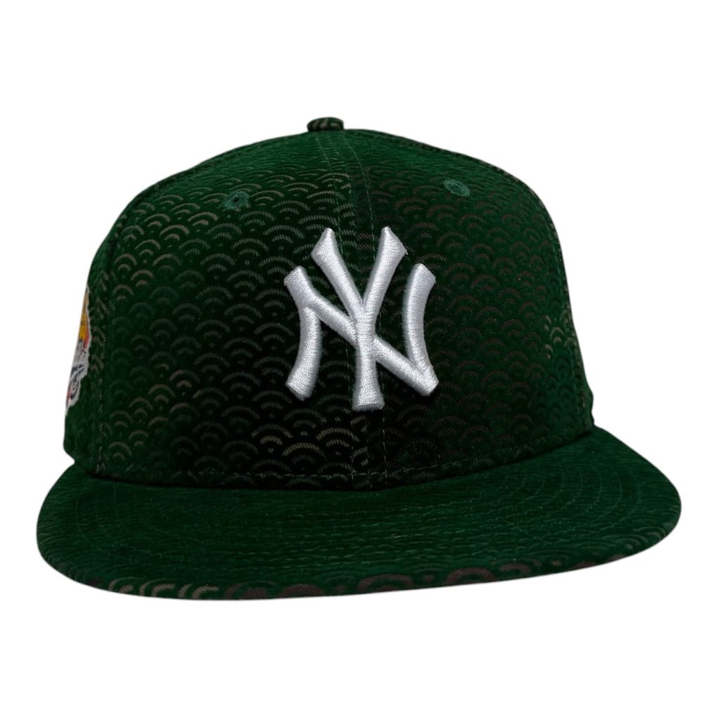 The Hat Wall Fitted hat New Era New York Yankees 1999 World Series Seigaiha Wave Pattern 59Fifty Fitted Hat