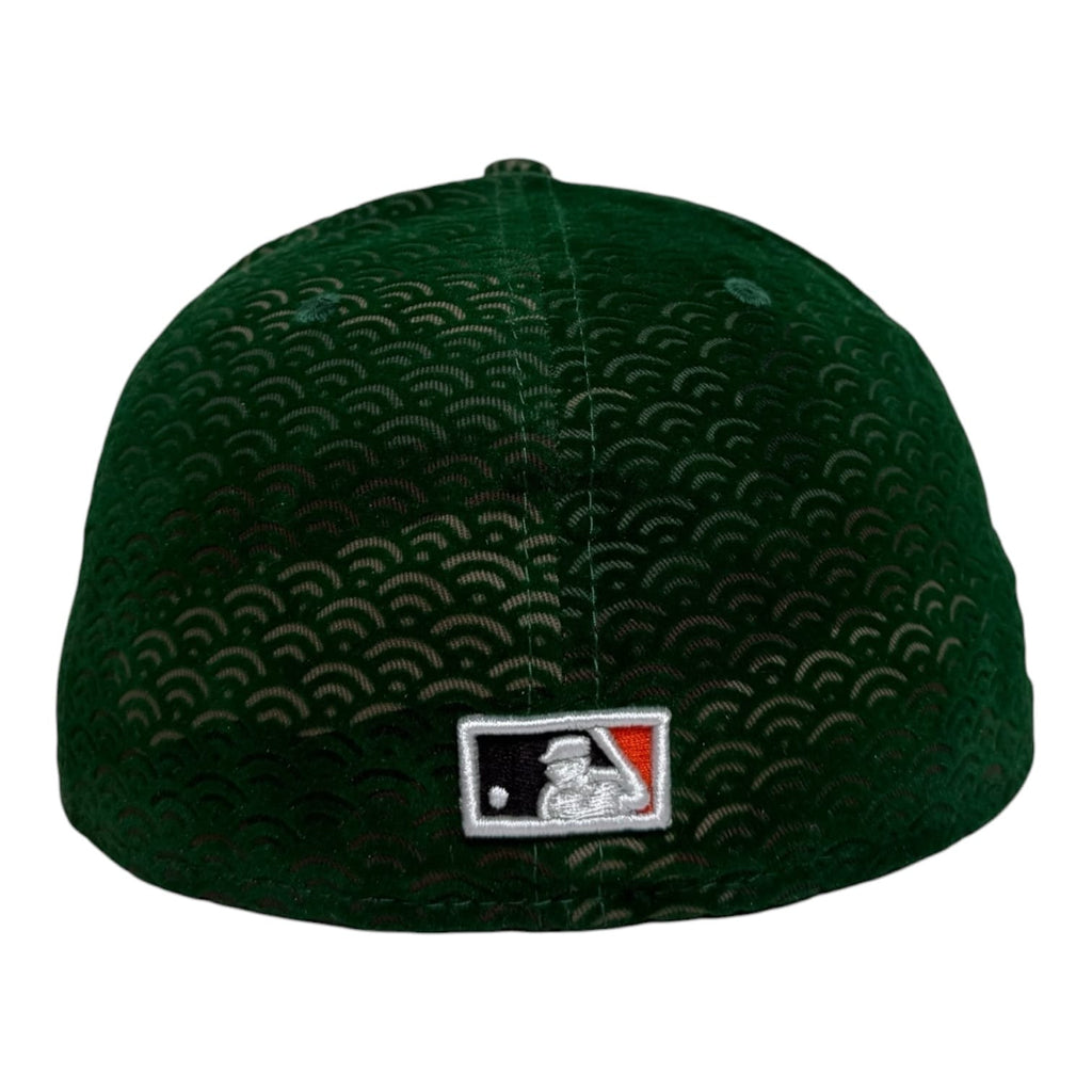 The Hat Wall Fitted hat New Era New York Yankees 1999 World Series Seigaiha Wave Pattern 59Fifty Fitted Hat