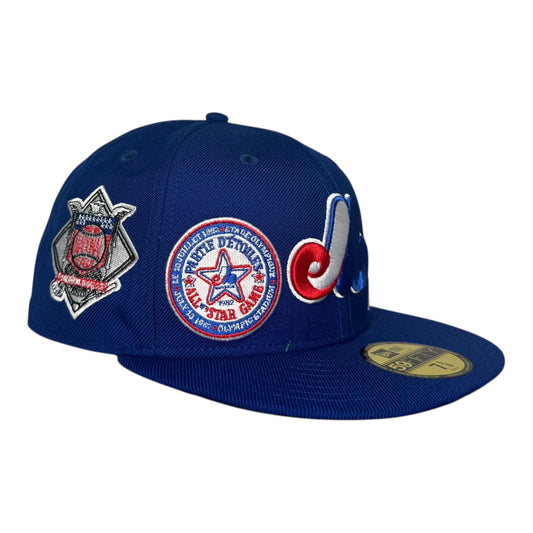 Montreal Expos Patches New Era 59Fifty Fitted Hat