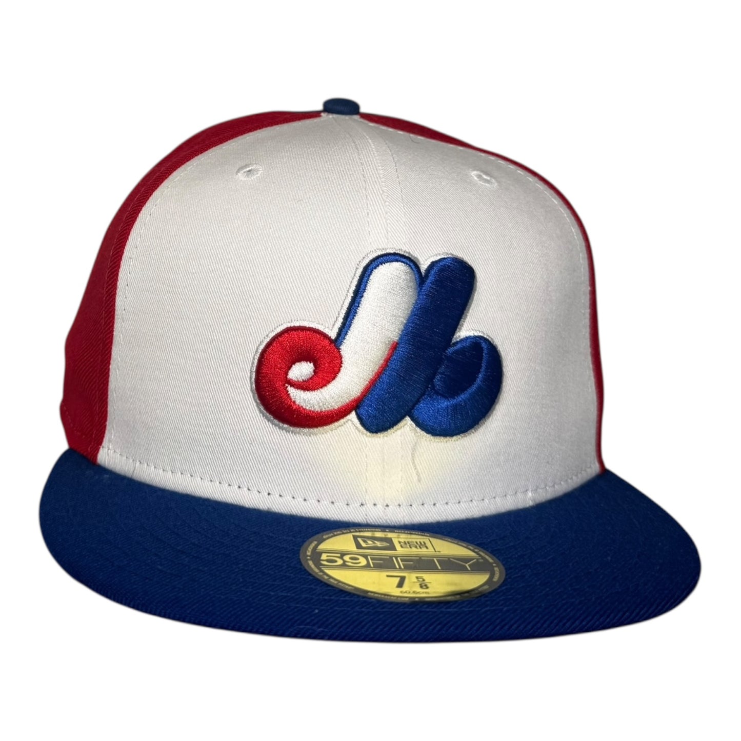 Montreal Expos Red White Blue New Era 59Fifty Fitted Hat