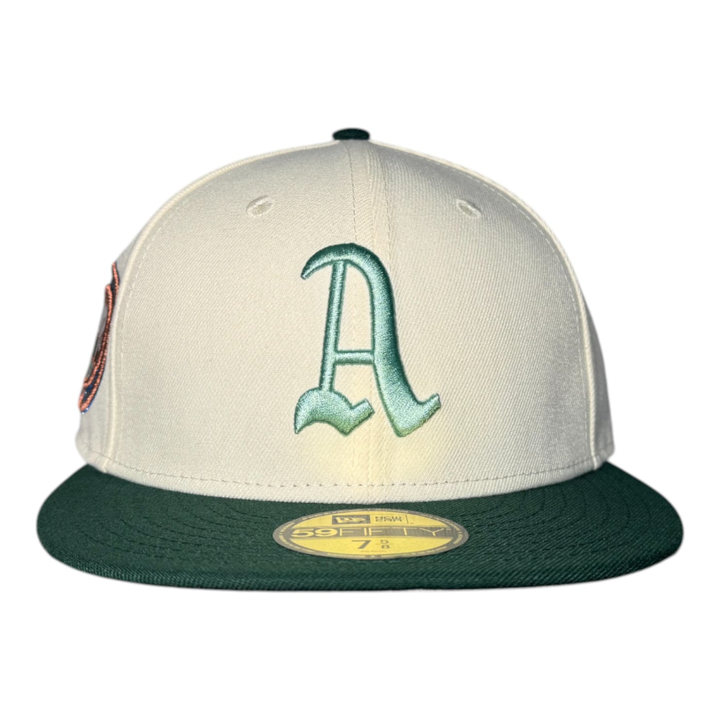 New Era Philadelphia Athletics 1911 World Series Grey UV (Off White/Dk Green) New Era 59Fifty Fitted