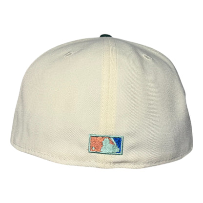 New Era Philadelphia Athletics 1911 World Series Grey UV (Off White/Dk Green) New Era 59Fifty Fitted