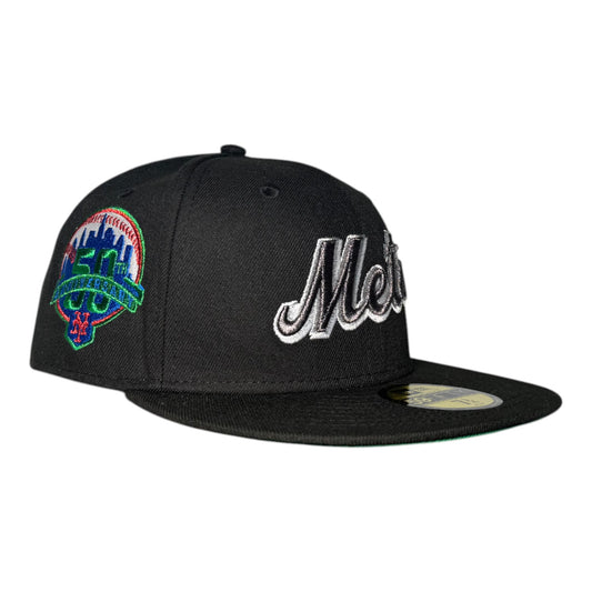 New York Mets 50th Anniversary Black 59Fifty New Era