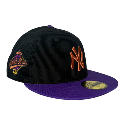 New York Yankees 1996 World Series "5 Mic" Corduroy New Era 59Fifty Fitted Hat