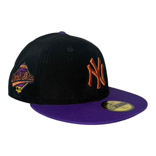 New York Yankees 1996 World Series "5 Mic" Corduroy New Era 59Fifty Fitted Hat