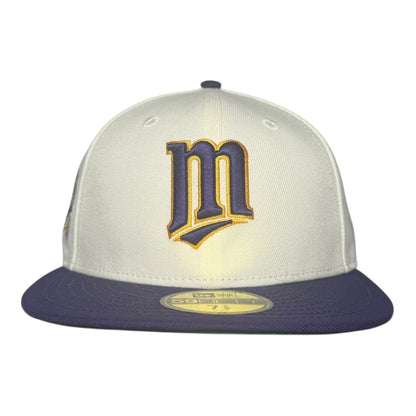 Minnesota Twins NBA Crossover “Cool Fall Fashion" Hat Club New Era 59Fifty Fitted Hat