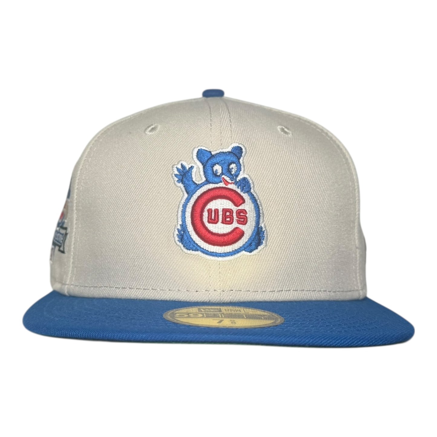 Chicago Cubs “Wave” Two Tone Stone 1990 ASG Hat Club New Era 59Fifty Fitted Hat