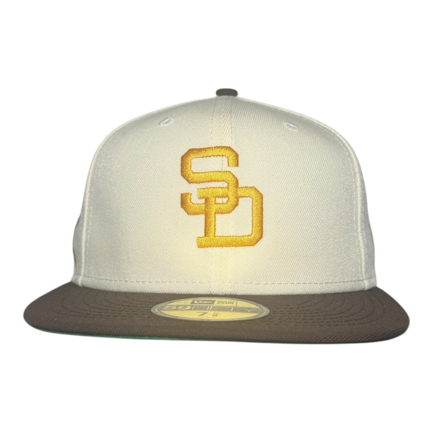 San Diego Padres White Dome Hat Club New Era 59Fifty Fitted Hat