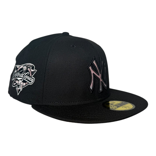 New York Yankees 2000 World Series New Era 59Fifty Fitted Hat Pink UV