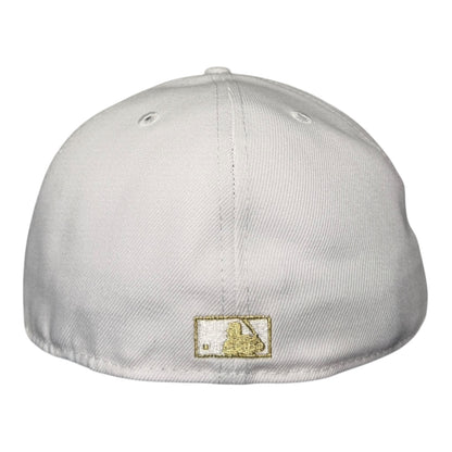 New York Yankees Subway Series Metal Logo New Era 59Fifty Fitted Hat