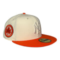 New York Yankees "Parks Department" Homegame NYC New Era 59Fifty Fitted Hat Chrome White/Rush Orange