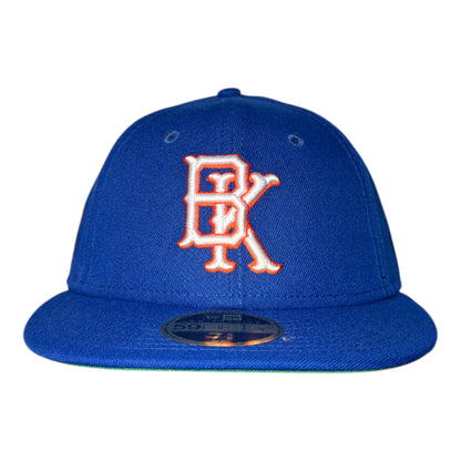 Brooklyn Cyclones Calming Blue Leon in the Lab 1986 WS Patch Gray UV 59FIFTY Low Profile Fitted Hat