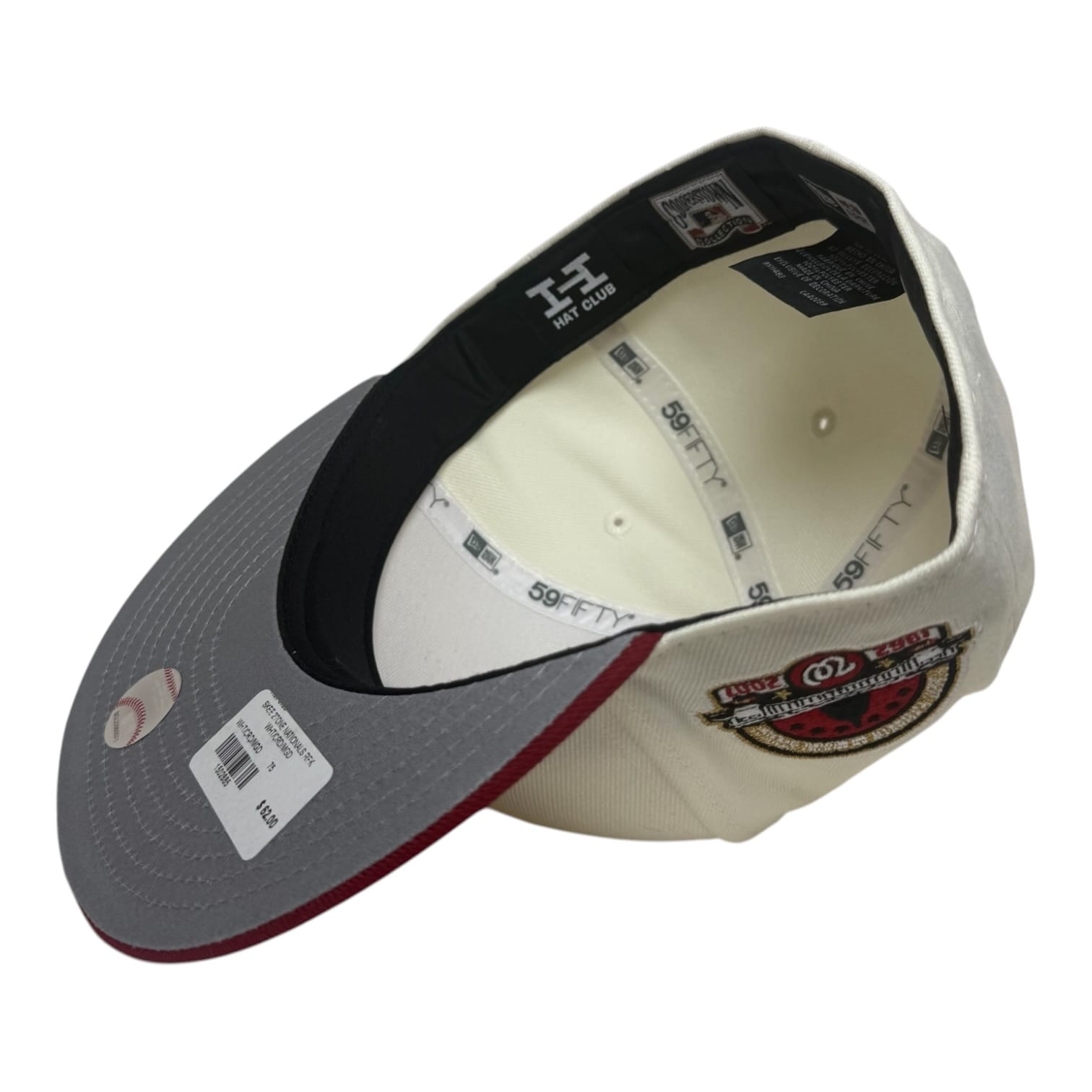 The Hat Wall Fitted hat New Era Washington Nationals 45th Anniversary 59Fifty Fitted Hat