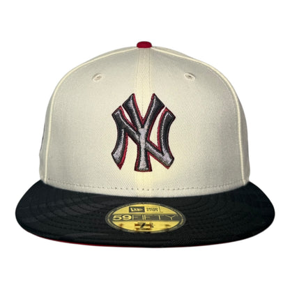 New York Yankees 2009 World Series Red Brim New Era 59Fifty Fitted Hat