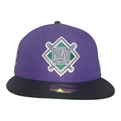 Milwaukee Brewers NBA Crossover “Cool Fall Fashion" Hat Club New Era 59Fifty Fitted Hat