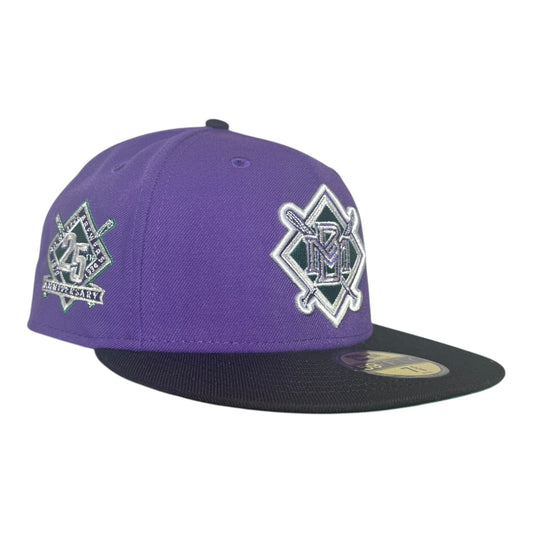 Milwaukee Brewers NBA Crossover “Cool Fall Fashion" Hat Club New Era 59Fifty Fitted Hat