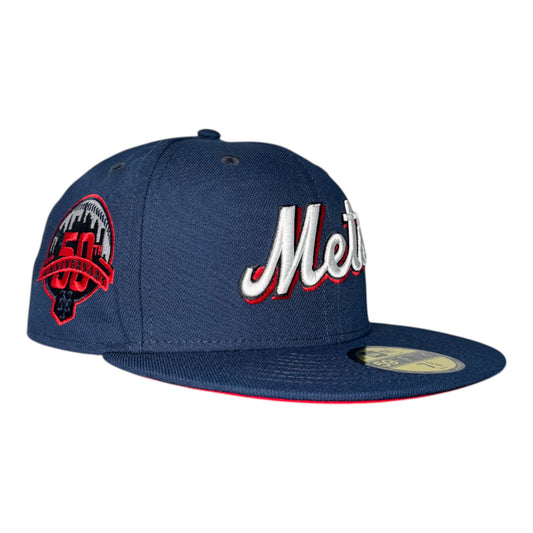 New York Mets 50th Anniversary New Era 59Fifty Fitted Hat