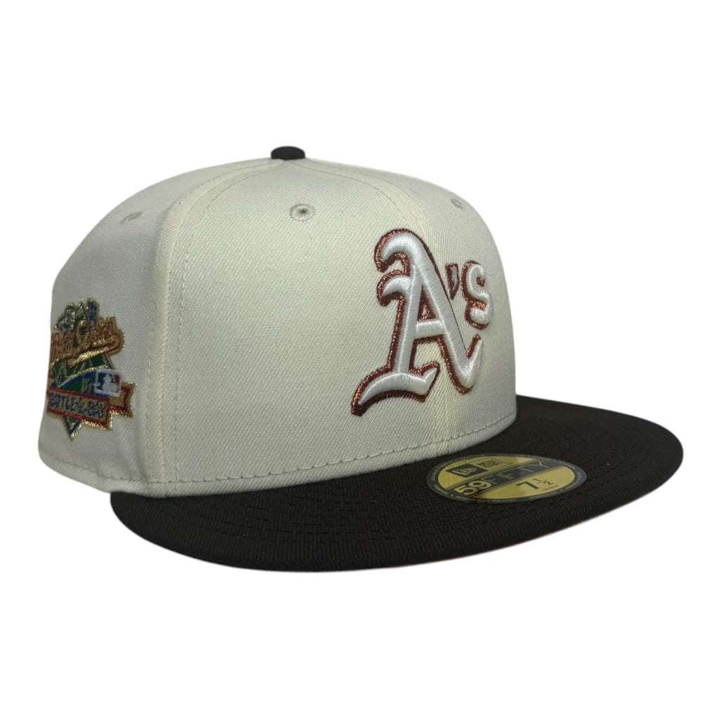 The Hat Wall Fitted hat New Era Oakland Athletics 1989 World Series "Battle of the Bay" 59Fifty Fitted Hat