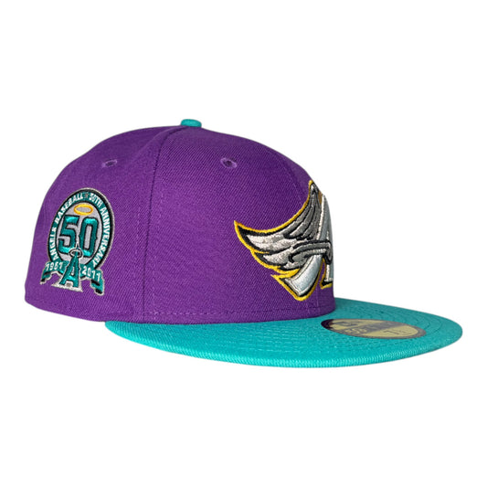 Anaheim Angels x Mighty Ducks New Era 59Fifty Fitted Hat