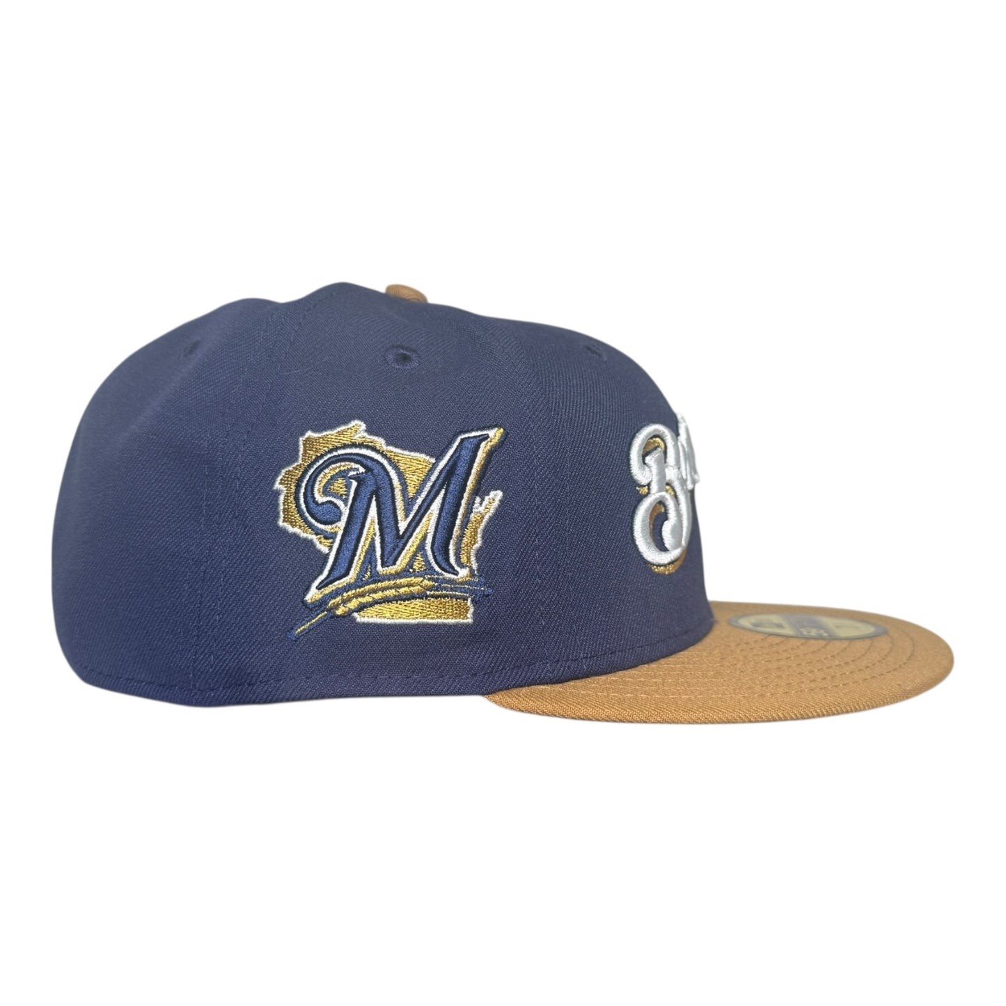 Milwaukee Brewers Jersey Script Hat Club New Era 59Fifty Fitted Hat