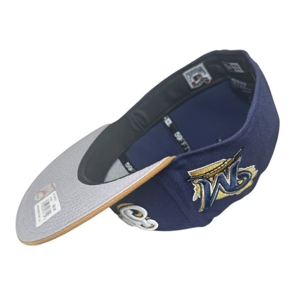 Milwaukee Brewers Jersey Script Hat Club New Era 59Fifty Fitted Hat