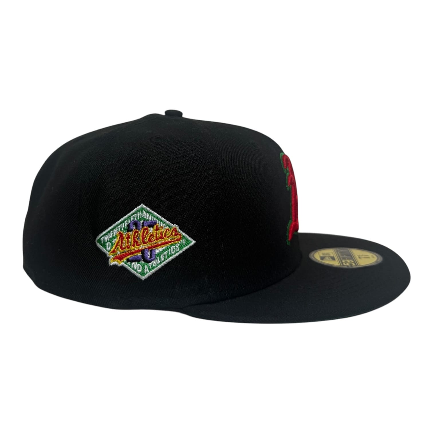 The Hat Wall Fitted hat New Era Oakland Athletics 25th Year Anniversary 59Fifty Fitted Hat