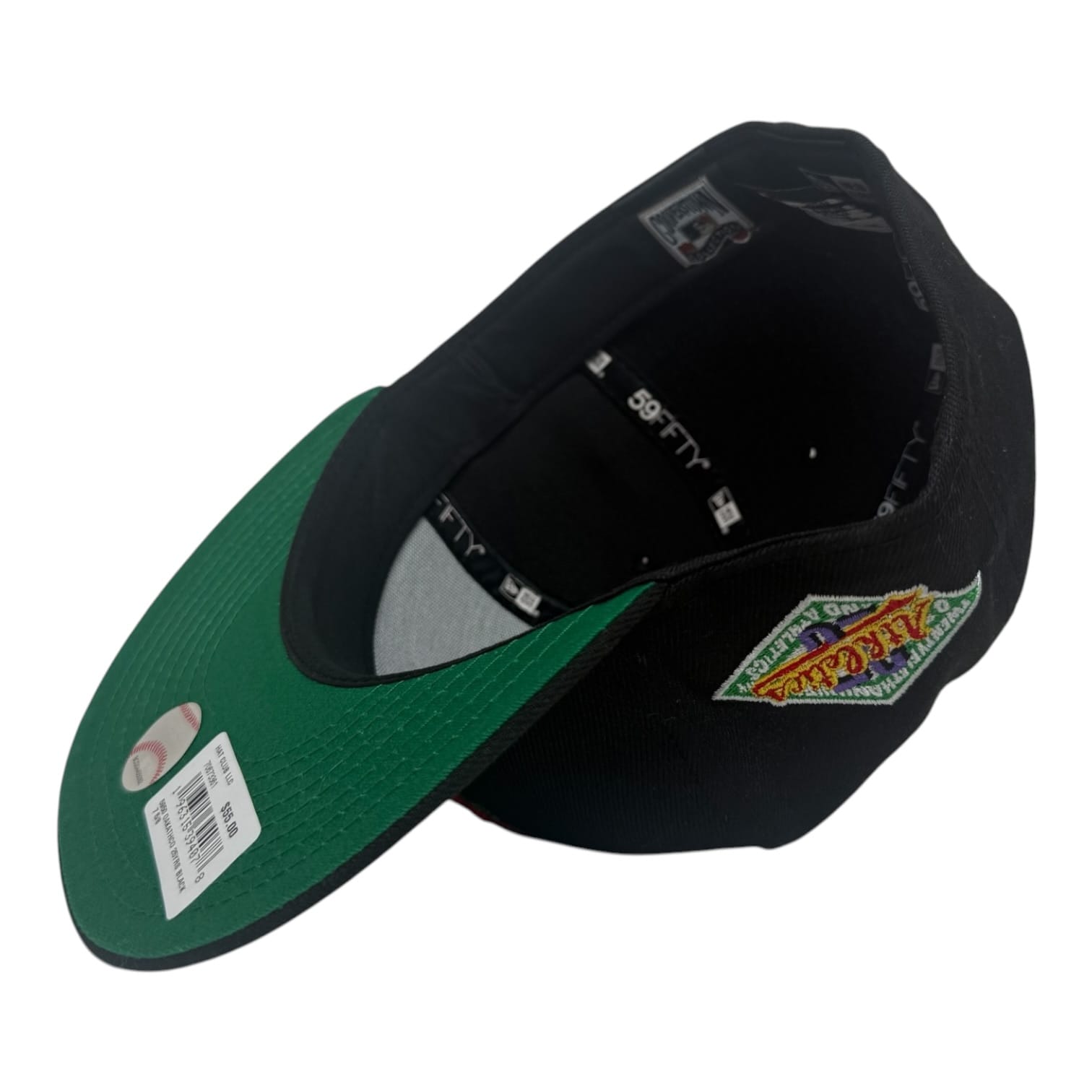 The Hat Wall Fitted hat New Era Oakland Athletics 25th Year Anniversary 59Fifty Fitted Hat