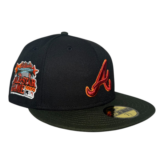 Atlanta Braves "Level Up 2" 2000 All Star Game Hat Club New Era 59Fifty Fitted Hat