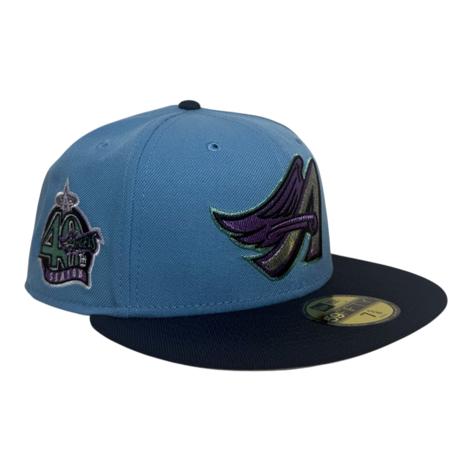 The Hat Wall Fitted hat New Era Los Angeles Angels 40th Season 59Fifty Fitted Hat