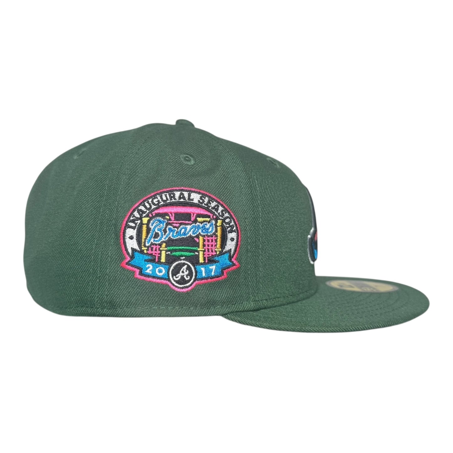 Atlanta Braves "Peacock Pack" Hat Club Exclusive New Era 59Fifty Fitted Hat