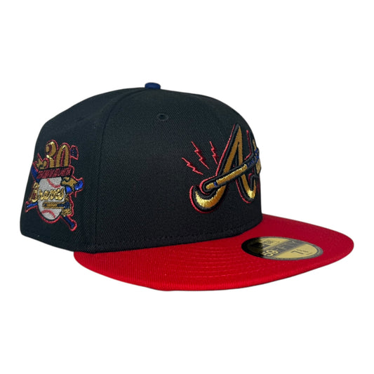 Atlanta Braves 30th Season New Era 59Fifty Fitted Hat