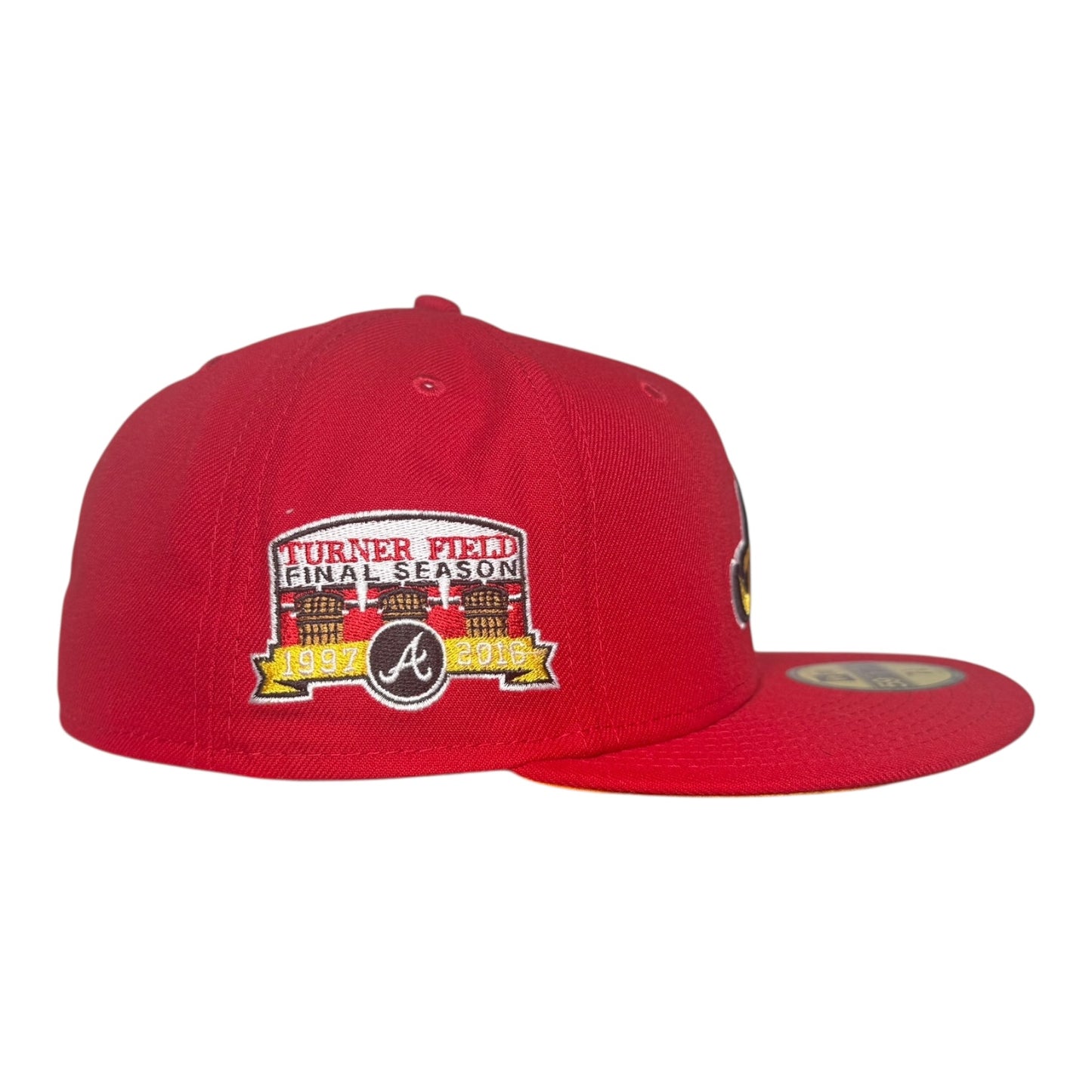 Atlanta Braves NBA Crossover "Cool Fashion" Hat Club Exclusive New Era 59Fifty Fitted Hat