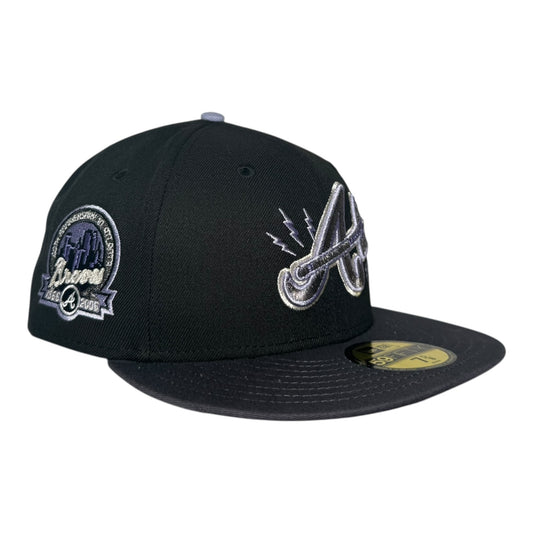 Atlanta Braves 40th Anniversary "Zero Gravity" New Era 59Fifty Fitted Hat